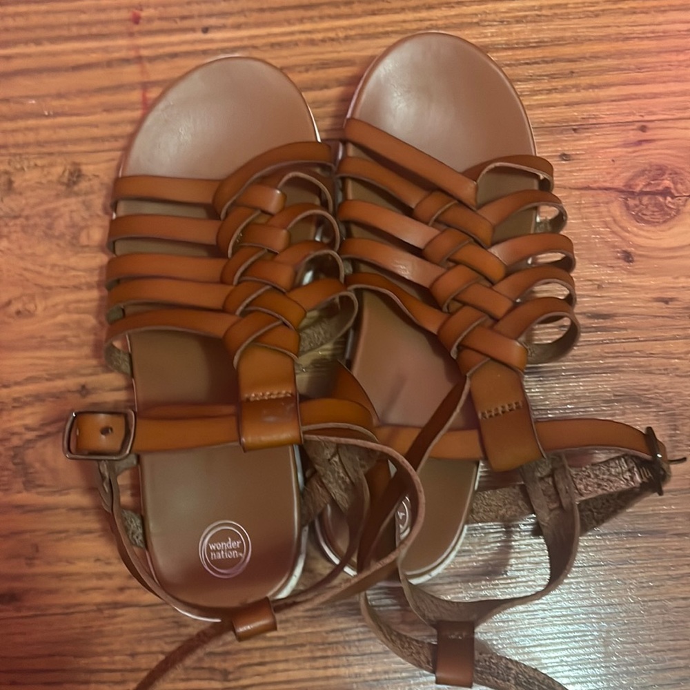 Brown sandals